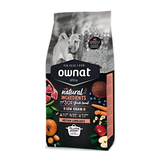 OWNAT ULTRA MEDIUM LAMB&RICE (DOG)