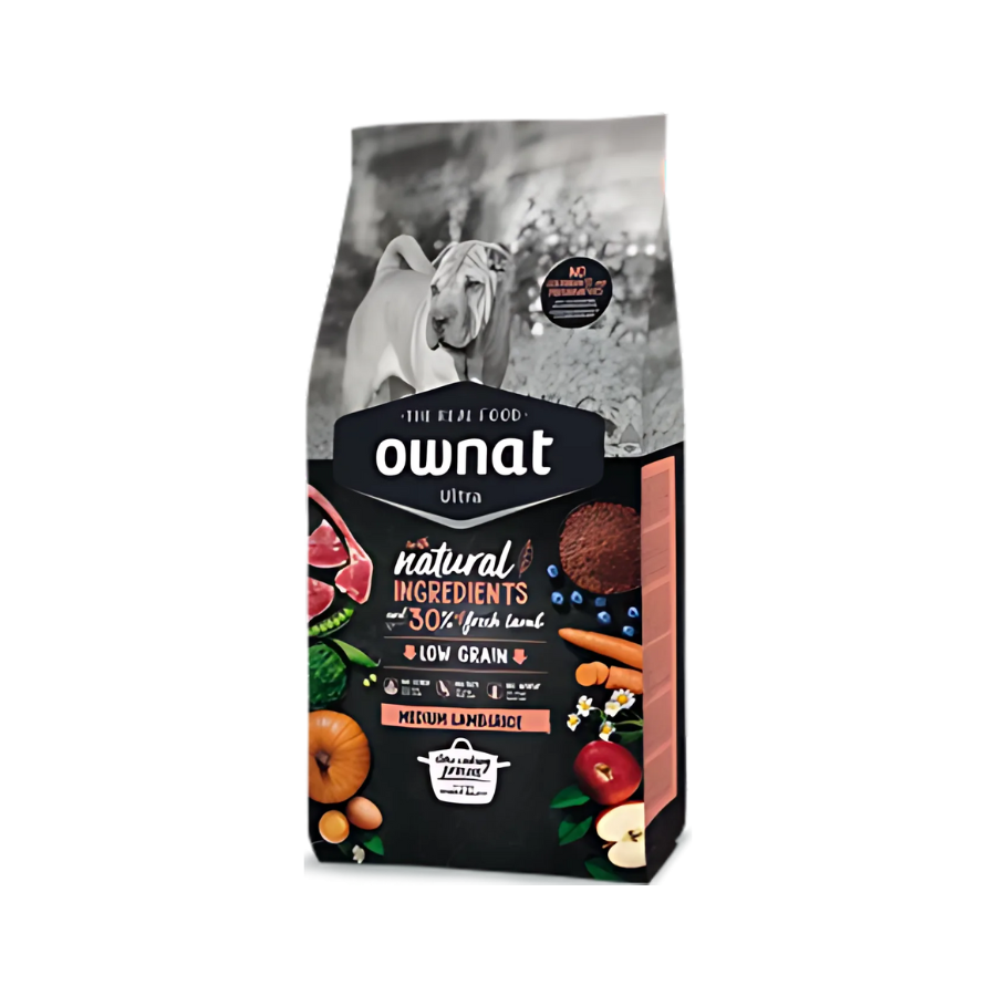 OWNAT ULTRA MEDIUM LAMB&RICE (DOG)