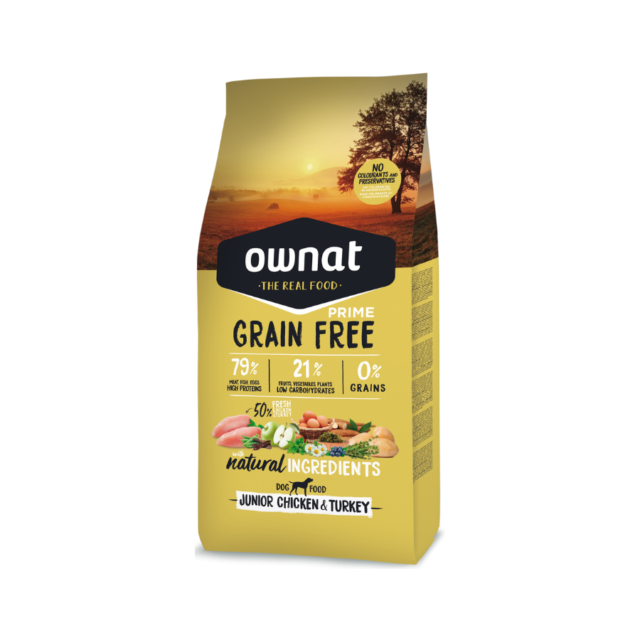 OWNAT GF PRIME JUNIOR CHICKEN&TURKEY (DOG)