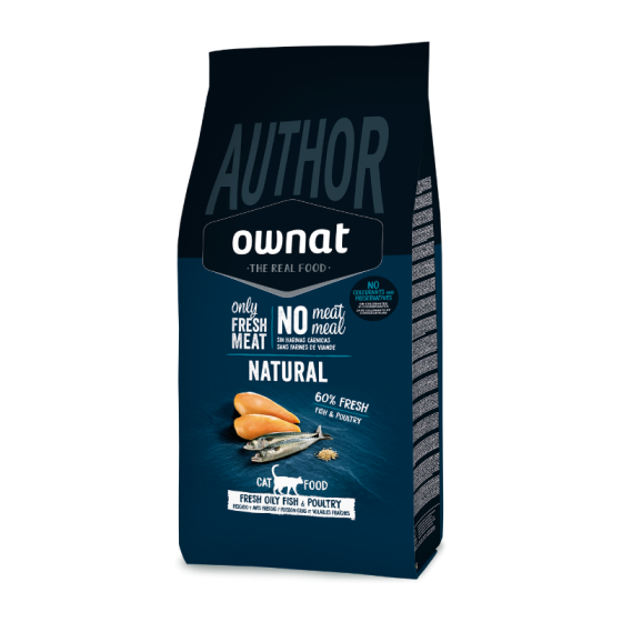 OWNAT AUTHOR FRESH OILY FISH & POULTRY (CAT)