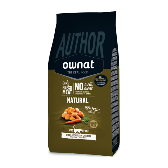 OWNAT AUTHOR GF STERILIZED FRESH CHICKEN (CAT)